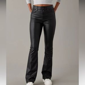 American Eagle faux leather pants